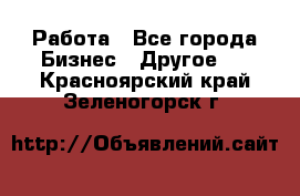 Работа - Все города Бизнес » Другое   . Красноярский край,Зеленогорск г.